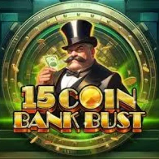 15 coins bank bust